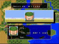 une photo d'Ã©cran de Dragon Ball Z Super Gokuden - Totsugeki-Hen sur Nintendo Super Nes